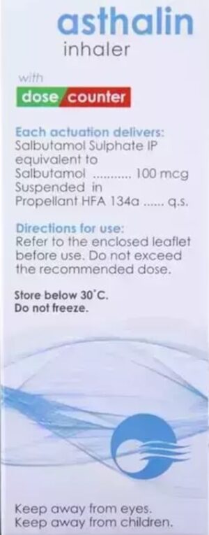 ASTHALIN INHALER 1'S