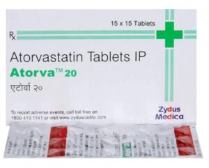ATORVA 20 TAB 15'S