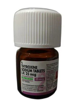 ELTROXIN 25 TAB 120'S