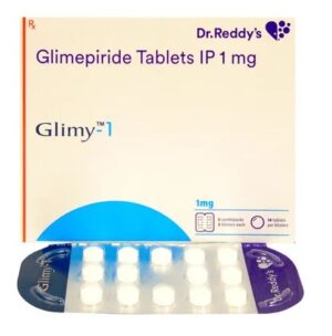 GLIMY 1 MG TABS 15'S