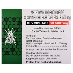 GLYCIPHAGE SR 500 TAB 10'S