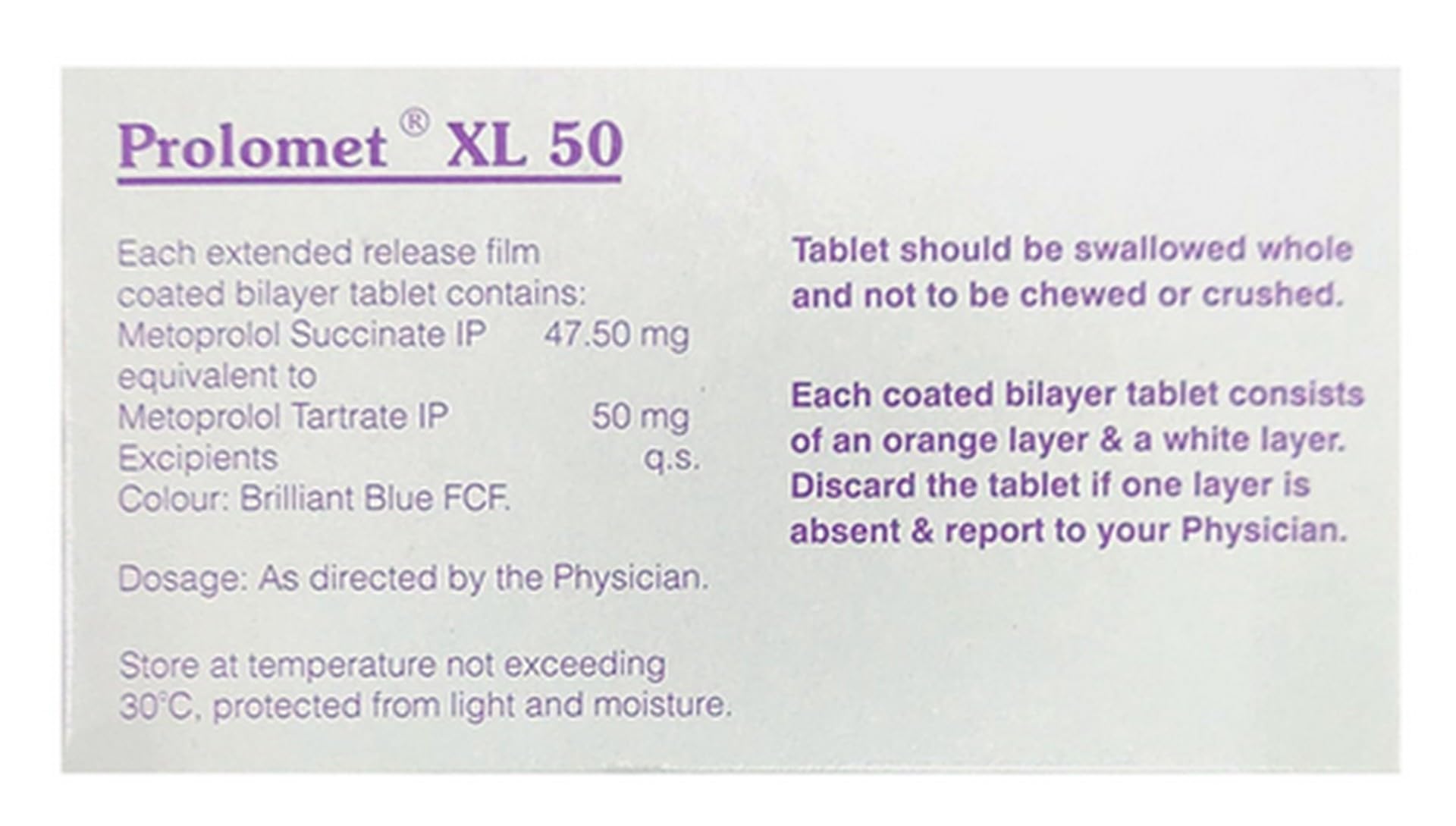 PROLOMET XL 50 15'S - 