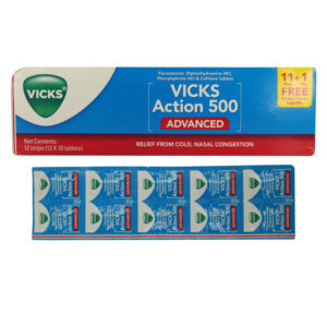VICKS ACTION 500 TAB 10'S