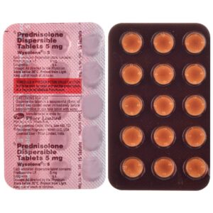 WYSOLONE 5MG TAB 15'S